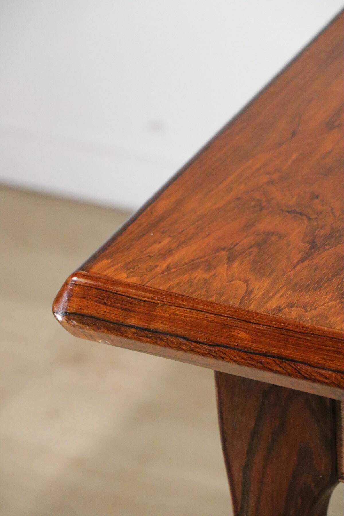 Scandinavian extendable rosewood dining table, 1960s