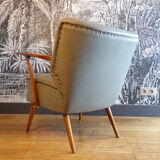 Vintage cocktail armchair 1950