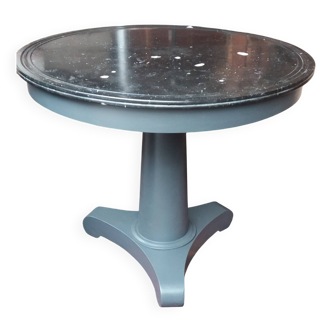 19th century marble topped pedestal table