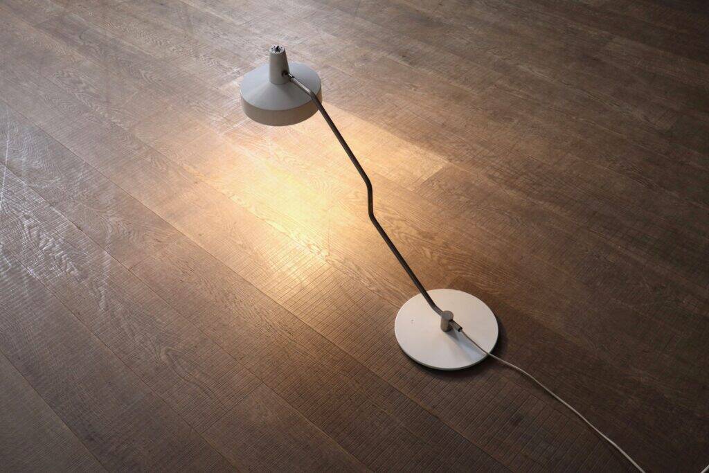 J.J.M. Hoogervorst for Anvia table lamp, Netherlands 1950s.