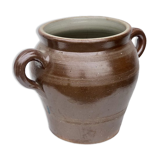 Glazed stoneware jar