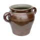 Glazed stoneware jar