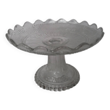 Presentation dish on pedestal cake display