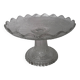 Presentation dish on pedestal cake display