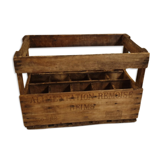 Ancienne caisse bois 15 bouteilles