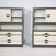 Modernist space age chest of drawers sideboard cabinet, 70s