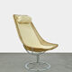 Vintage iconic swivelchair ‘Jetson’ by Bruno Mathsson for Dux, Sweden 1970s