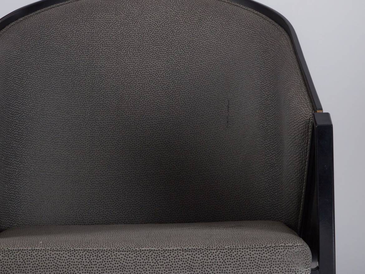 Pair of postmodern armchairs model Mandi by Jarvisalo