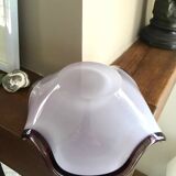 Coupe en verre soufflé