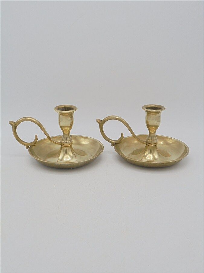 Brass candlestick