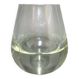 Double-sided bohemian crystal vase from the 50s/60s.
