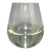 Double-sided bohemian crystal vase from the 50s/60s.