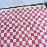 Traditional handmade Berber rug, size 2/3 m.