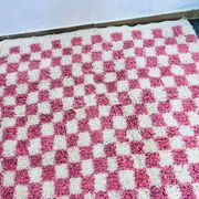 Tapis berbère tissé main traditionnelle artisanale taille 2/3 m