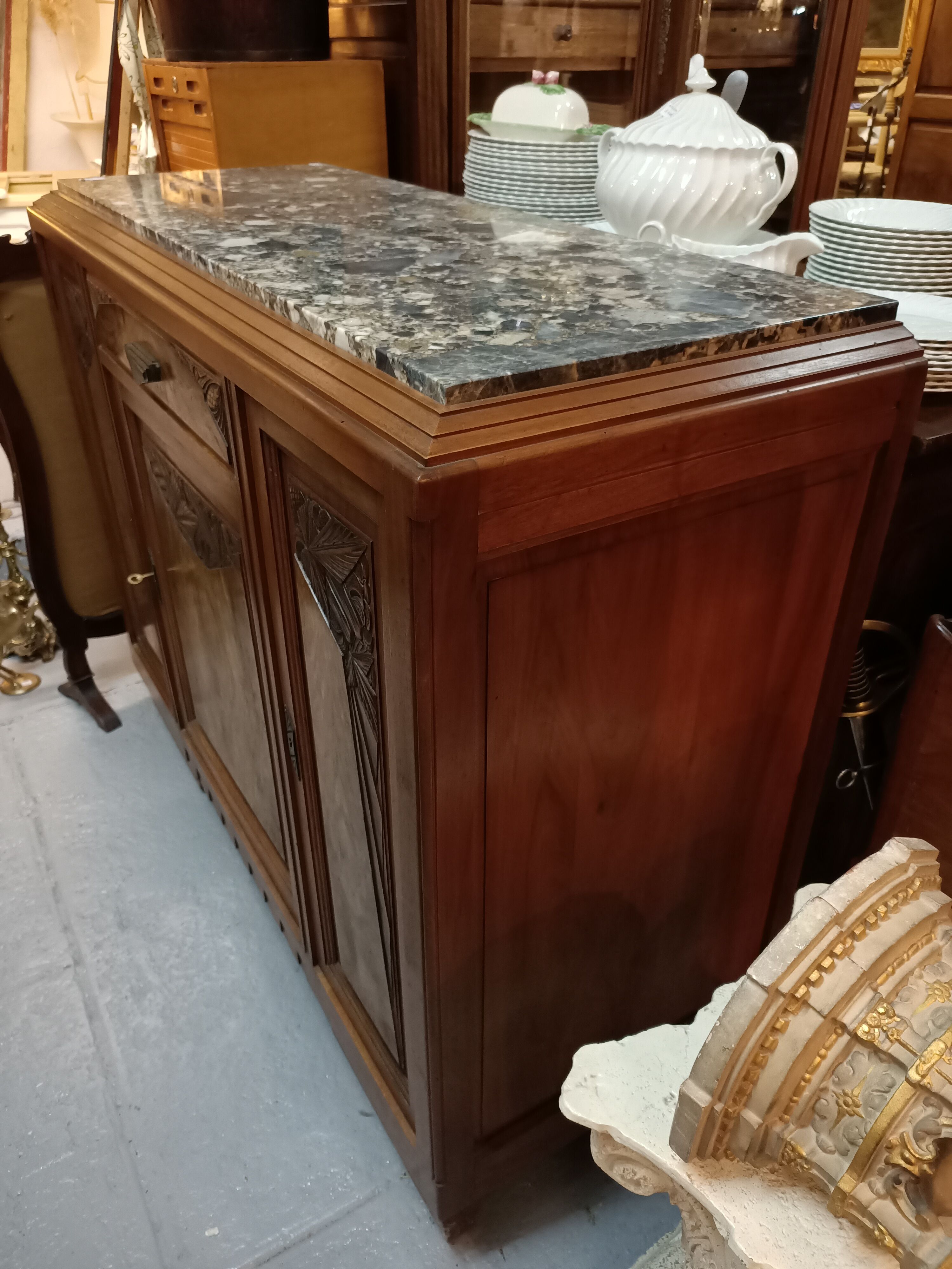 Low art deco furniture