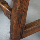 Unique Antique Spanish Side Table / Stool from the 16th Century