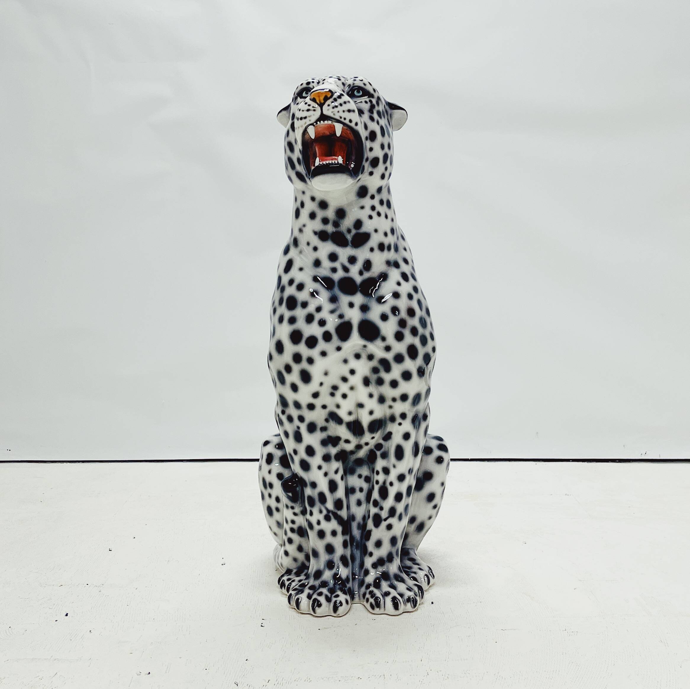 Snow Leopard Ceramic