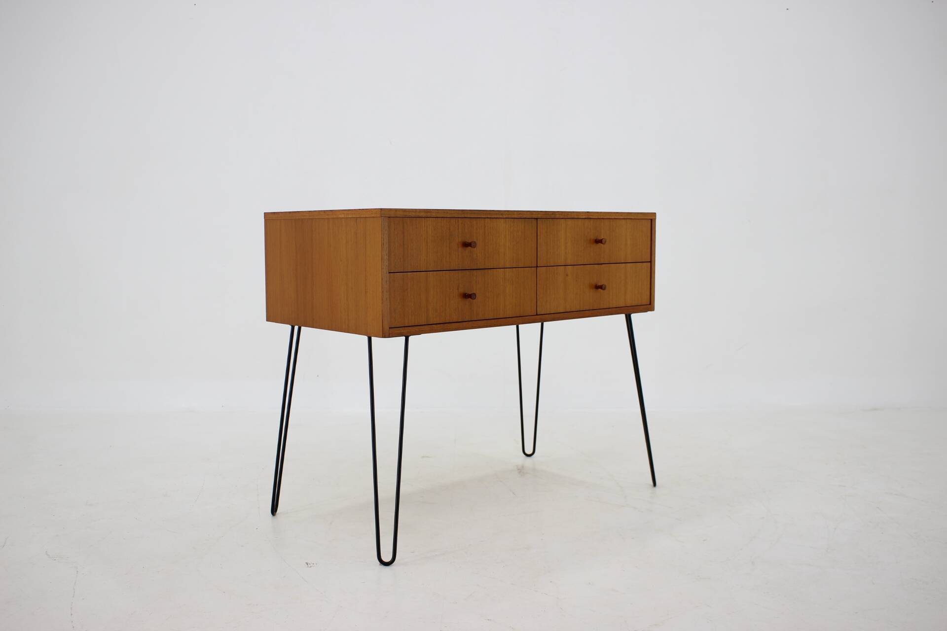 Commode à tiroirs en teck recyclé danois des années 1960