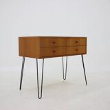 Commode à tiroirs en teck recyclé danois des années 1960