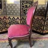 Fauteuil chauffeuse époque Napoléon III
