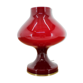 Lampe de table Rouge Allglass conçue par Stefan Tabery, années 1960.