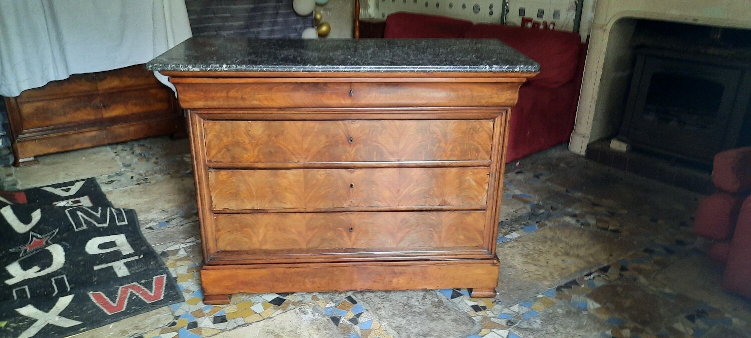 Louis Philippe style chest of drawers