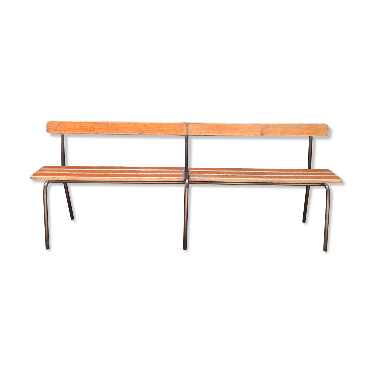 Vintage school bench