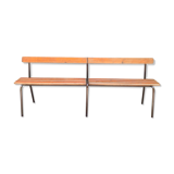 Vintage school bench