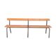 Vintage school bench