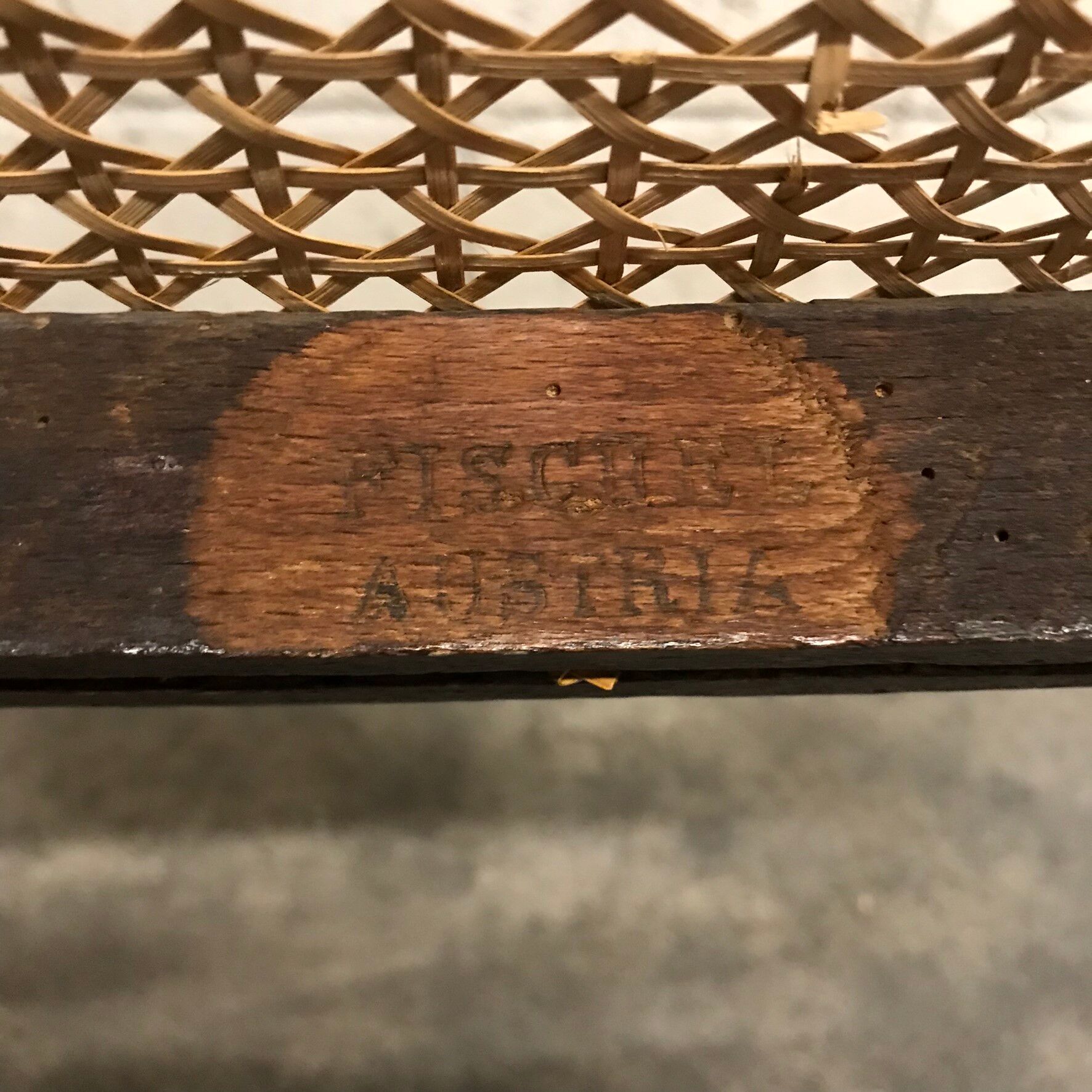 Fischel vintage bistro chair