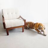 XL Crouching Tiger Statue 1970's