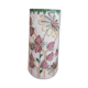 Opaline vase with enamelled decoration early xxeme