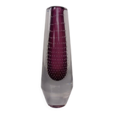 Glass vase by Gunnel Nyman for Nuutajärvi Notsjö, Finland, 1940s.