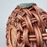 Fruit basket trompe l'œil Portugal 1970s