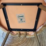 Chaise Pelfran en fausse fourrure