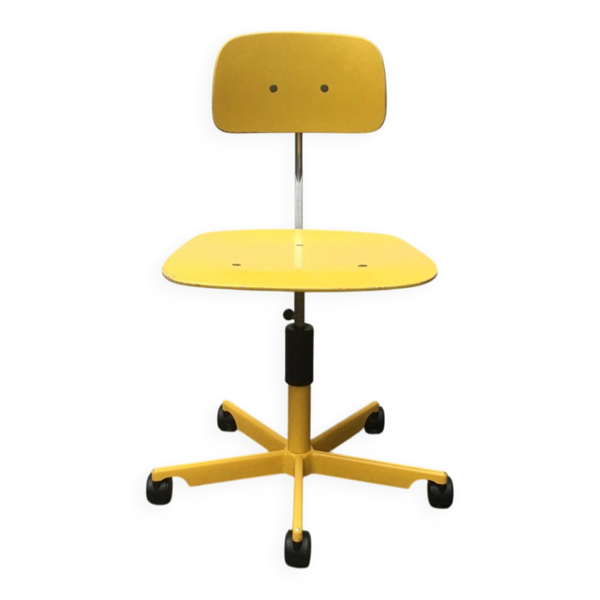 Mid-century Danish swivel office chair by Jørgen Rasmussen for Kevi