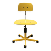 Chaise de bureau pivotante danoise de milieu de siècle par Jørgen Rasmussen pour Kevi