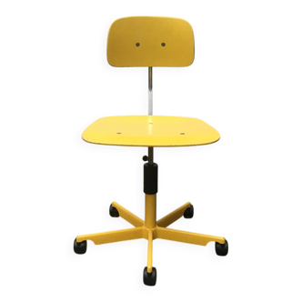 Mid-century Danish swivel office chair by Jørgen Rasmussen for Kevi