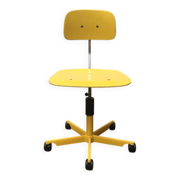 Chaise de bureau pivotante danoise de milieu de siècle par Jørgen Rasmussen pour Kevi