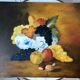Oil painting on canvas vintage still life