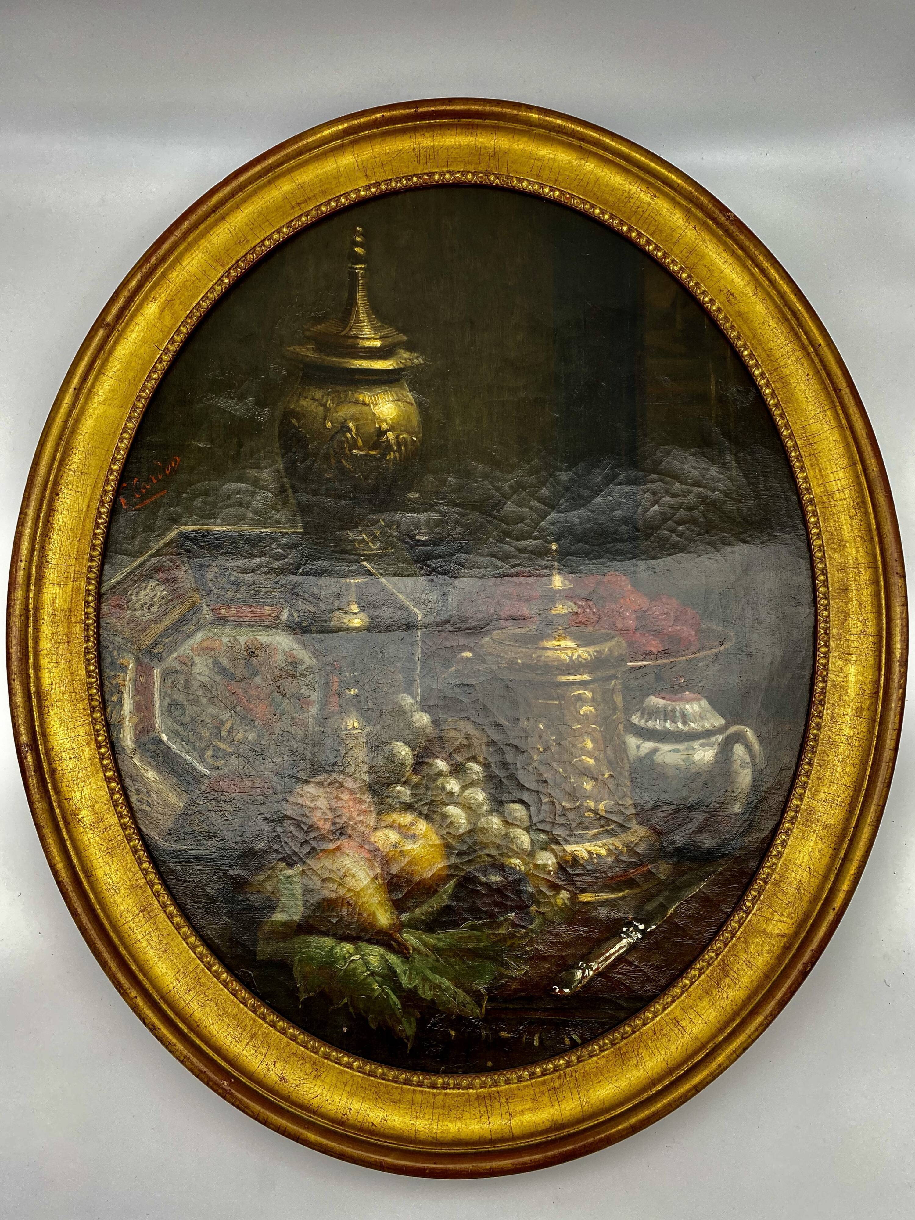 Old painting still life