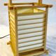 Japanese style bedside lamp – 70s/80s