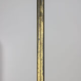 Mid-century Brass and Opaline Chandelier