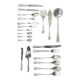 Ercuis cutlery set 131 pieces in metal Louis XV style, rocaille