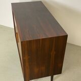 Danish Tambour Door Cabinet by Kai Kristiansen in Palisander 1960s