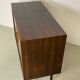 Danish Tambour Door Cabinet by Kai Kristiansen in Palisander 1960s