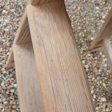 Old wooden stepladder
