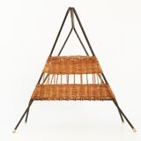 Vintage magazine rack 1950