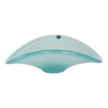Plat en cristal, design danois, années 1960, fabriqué par Royal Copenhagen
