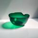 Bol en verre fait main par Glasstorm Scotland - années 1950